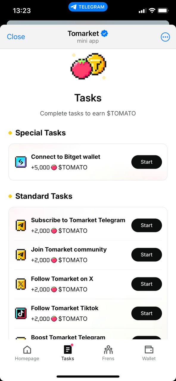 Tomarket Airdrop Guide - How to Collect $TOMATO?